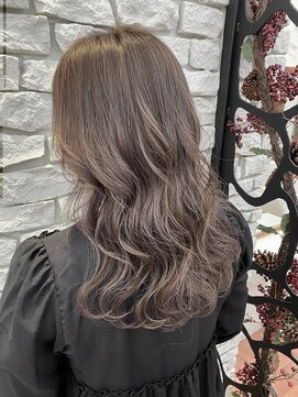 エムスラッシュ たまプラーザ(M.SLASH) M.SLASH/くすみカラー/透けカラー/モテ髪/シアーグレージュ