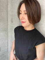 ムイミ(muimi)&nbsp;【大人上品ボブStyle】似合わせカット/アースカラー/前髪なし
