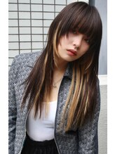 ジオラマ ヘアメイク(DIORAMA Hair Make) 【DIORAMA】インナーカラー/ロングウルフ