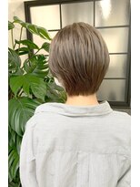 レーベン(LEBEN)&nbsp;ブリーチなしでも可◯】ブラウンベージュとショート★