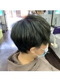 レディースショートマッシュ×マット