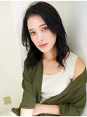 【La fith】センターパート×ナチュラルウェーブ