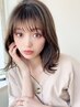 【人気No.2】カット+イルミナカラー+内部補修3stepTr  19800→10200