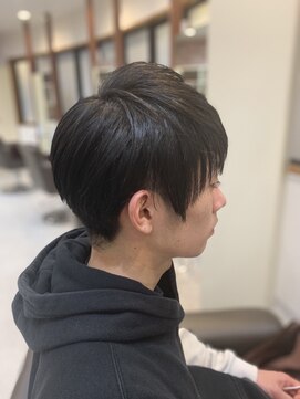 ヘアリゾートハピネス 陽光町 マッシュ風ショ-ト