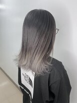 ブランシスヘアー(Bulansis Hair)&nbsp;#ボブ #グラデーション #シルバー