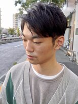 ヒート トウキョウ 目黒店(HEAT TOKYO)&nbsp;ツイスパセンターパートマッシュ波巻きダウンパーマメンズ目黒