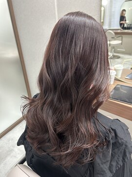 ボタン ハカタ(VOTAN hakata) 【福岡美容室/小山田】レイヤーカット×ラベンダーピンク