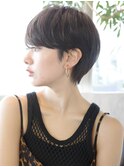 大人マッシュショート/丸みショート/イメチェン/30代40代50代