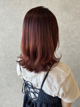 オブジェ シエル(obje't ciel) 【obje't cielj】レイヤーミディ/オレンジブラウン【暮石 唯】