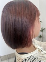 オトロ 自由が丘奥沢(Otro) 前髪/マチルダボブ/ピンクベージュ/インナーグレージュ/自由が丘