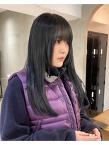 ローレン(LOREN)&nbsp;グレージュカラーミルクティーカラーインナーカラーダブルカラー