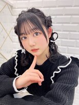 リルミー(Lilme) ひつじ×ハート編みたらしヘア♪