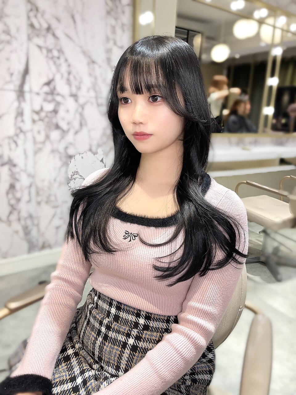 韓国風レイヤーカット×シンデレラトリートメント：L197821051