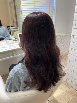 ルシードスタイル グローバルディー 稲毛店(LUCIDO STYLE GLOBAL.D) イメチェンナチュラルカール前髪エアリーロング【稲毛】