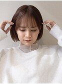 レイヤーカット/ウエットヘア/オリーブベージュ/表参道/表参道駅