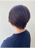 大人女性/髪質改善/白髪染め/ショート/大人ボブ/30代40代/四街道