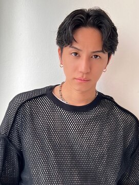 ツーダブル 豊中店(WW..) ツイストスパイラルパーマ波巻きスパイラル刈り上げマッシュ