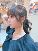 ミディアム/韓国風/レイヤーカット/顔回りカット/柏駅