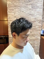 アールドボーテ 理容室(R de Beaute) 刈り上げないアップバングショート<理容室>