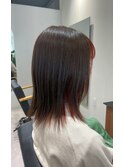 カット/デザインカラー/セミロング