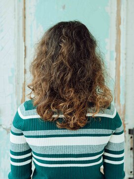 エクファ ヘア シェリル 草津 南草津店(ex-fa hair cherir) 黒髪ボブルフネビージュ小顔ワンレンスペインカール