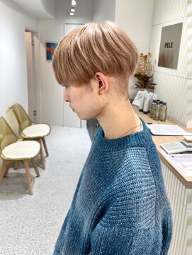 メンズペレ 渋谷(MEN'S PELE) ニュアンスパーマ/韓国マッシュ/スパイキーショート/渋谷