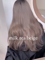 ヴェルダ 池袋店(verda)&nbsp;ミルクティーベージュ＊ブリーチカラー