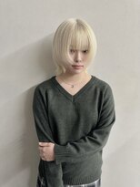 ティント 梅田(Tint)&nbsp;【TOMOKI】ブロンド/抜きっぱなし/ショートウルフ《大阪梅田駅》