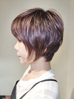 松本平太郎美容室 国立店 ダイヤモンドグラデーション×イノアカラー×ハイライト