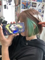 トーキョー オタクヘアー(TOKYO OTAKU HAIR)&nbsp;ブレマイ 壱川春日 推しカラー インナーカラー ダブルカラー