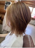 外ハネのくびれレイヤー