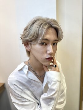 ロンドアベニール 北千住(Lond avenir) men's/メンズ/メンズカット/韓国/黒染/ブルーブラック/