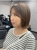 ボブ/ミニボブ/切りっぱなしボブ/外ハネ/外ハネボブ/前下がり
