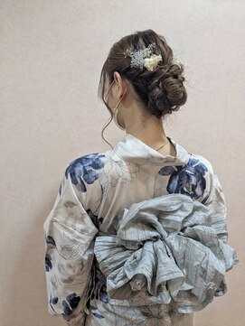 マイ スタイル バイ ヤマノ 仙台店(My Style by Yamano) 浴衣着付け　ヘアセット