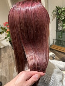 ノットドットビー(KNOT.B) ロング×ピンクラベンダー