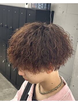 オーバル ジングウマエ(OVARL jingumae) 縦落ちツイストツイスパマッシュ