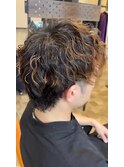 ナチュラルスパイラルパーマ立体感ショート20代30代無造作パーマ