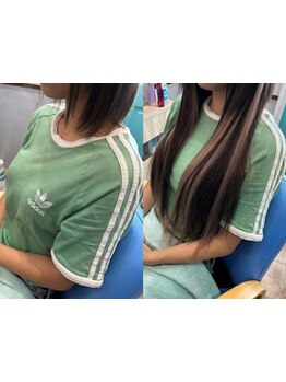 高級プレミアム人毛100％編込エクステなら地毛との馴染み、モチの良さも◎お得なクーポンを要チェック！