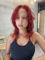 ソルトウォーター(SALT WATER) クリアレッド/ケアブリーチ/ハイレイヤー/恵比寿/代官山