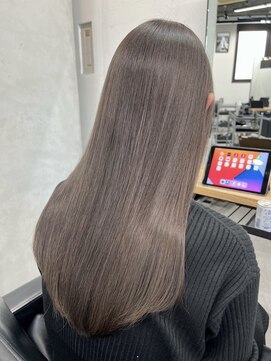 キラ 原宿(KILLA) #ブリーチなしダブルカラー＃グレージュ＃ブラウン＃ベージュ