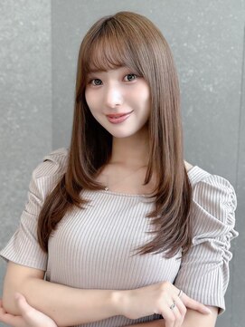 ロンドクレール 川崎(Lond clair) レイヤーカットで小顔印象！顔周りデザインがポイント/川崎62