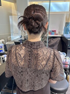 ケンジ 横浜(KENJE) カチモリヘア/タイトヘア/シニヨン/お呼ばれヘア