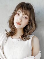 ギークス(GEEKS)&nbsp;【GEEKS渋谷】ミディアムレイヤー/ハッシュカット/夏カラー/小顔