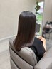 【平日夕方~1日1名様限定◎】艶髪 縮毛矯正or酸性ストレート+カット