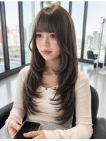 ザ シェノン ウメダ(THE CHAINON UMEDA) 心斎橋/着物ヘア/大人ガーリー/ダークアッシュ/似合わせカット