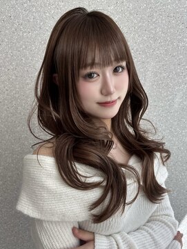 ハック 天神(HACK) 【Hina天神美容室】巻くだけで盛れる！くびれワンホンヘア