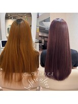 カラフクオカ 薬院駅前(Cara FUKUOKA)&nbsp;ラベンダーグレージュ《福岡ブリーチダブルカラー★》