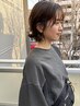 【藤井指名限定】［顧客様のみ使用可］カット+スタンダードパーマ