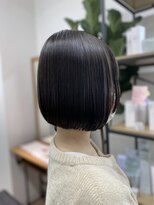ミレット 竹ノ塚東口店(miret)&nbsp;30代40代50代◎白髪染めリタッチカラー丸みショート竹ノ塚