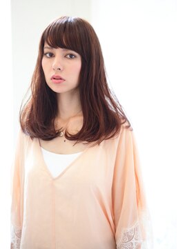 ヘアカラーカフェ 心斎橋店 やわらかピンクブラウン